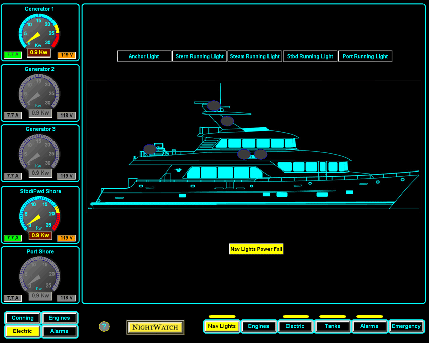 Up to 100 - Nav Lights