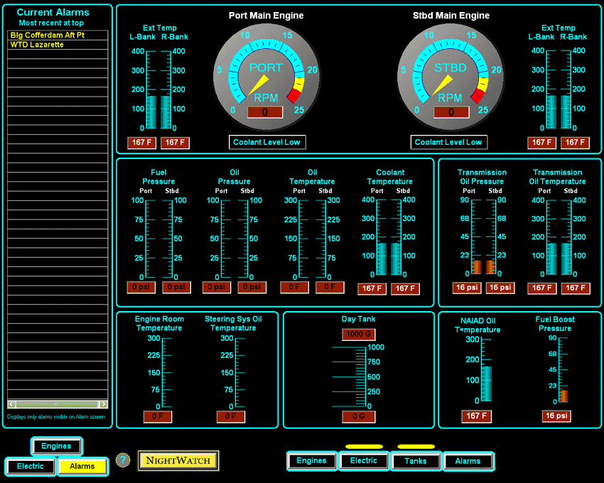 Refits - Engines / Alarms