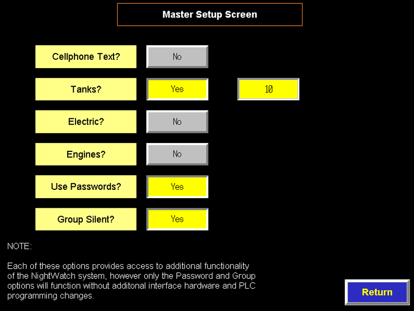 T-64 System Setup